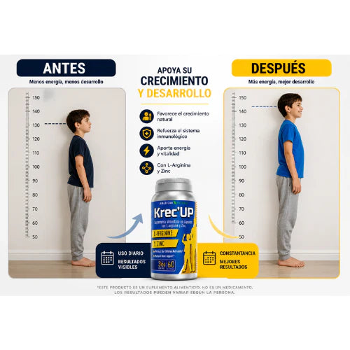 🚀 Krec’UP™ | Tratamiento Completo de 2 Meses – Compra 1 Mes y Recibe 2 + Ebook Gratis (Oferta Especial) 🎁