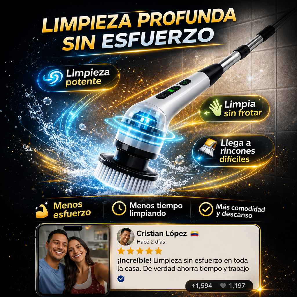 🧼✨ PowerClean 9 en 1 | Limpieza total sin esfuerzo