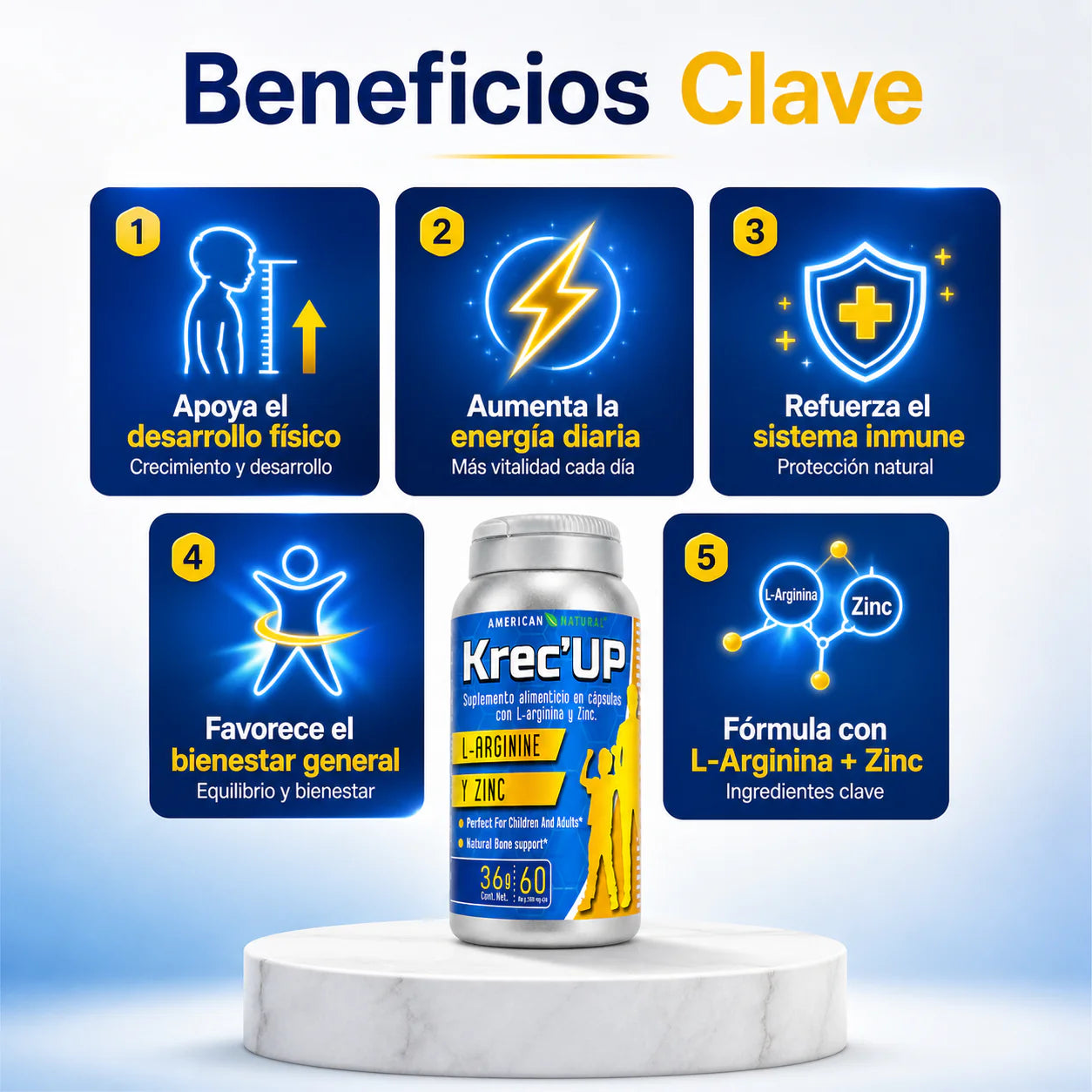 🚀 Krec’UP™ | Tratamiento Completo de 2 Meses – Compra 1 Mes y Recibe 2 + Ebook Gratis (Oferta Especial) 🎁
