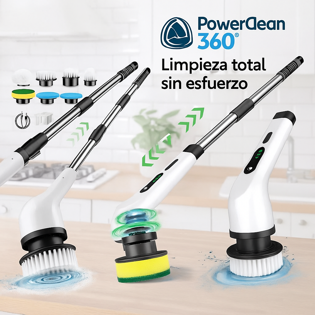 🧼✨ PowerClean 9 en 1 | Limpieza total sin esfuerzo